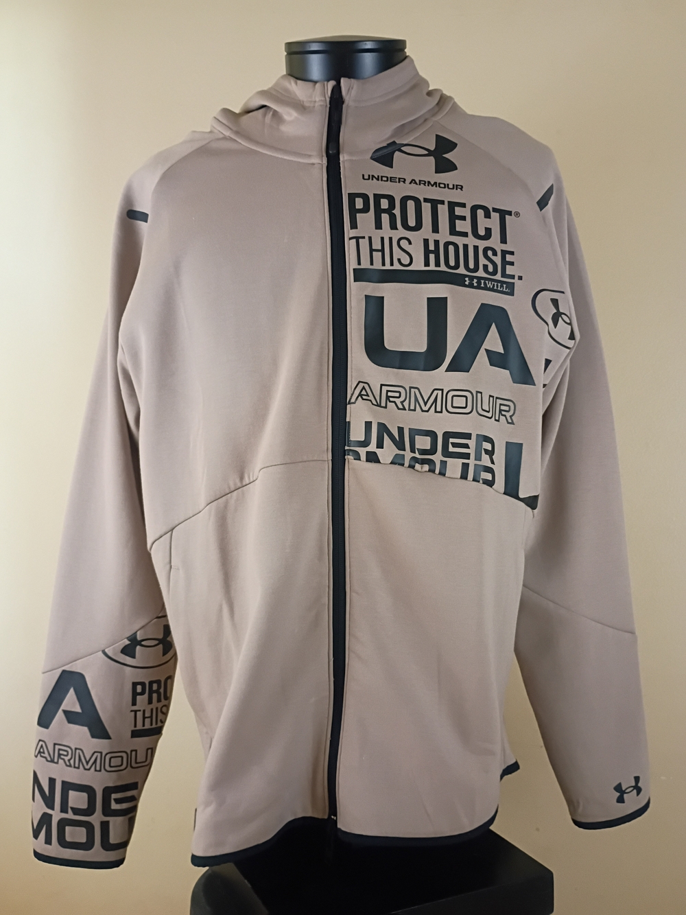 Under Armour Hoodie Unstoppable Fleece Graphic Full Zip XL